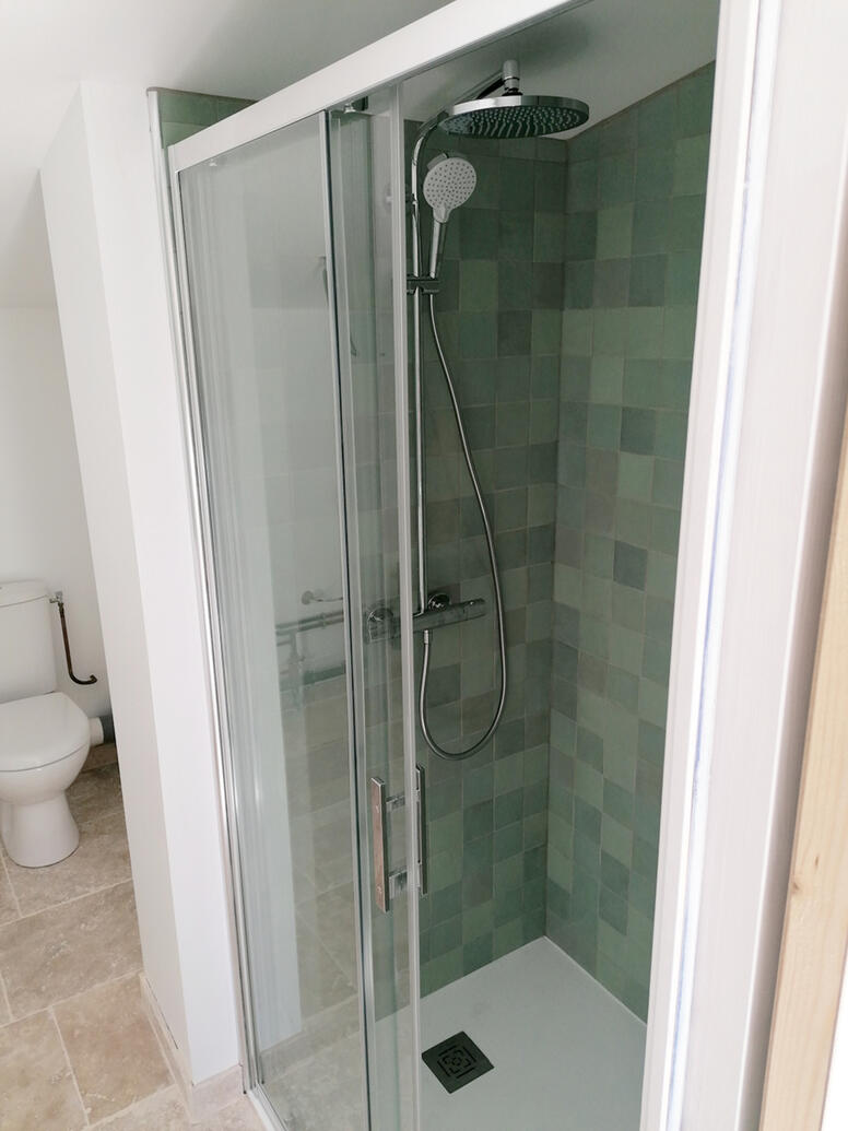 douche carreaux de ciment