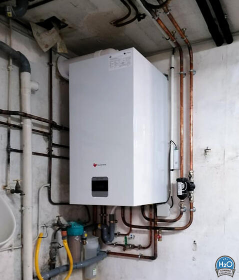 remplacement chaudière et installation cuivre